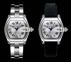 CARTIER ROADSTAR WHITE ROMAN